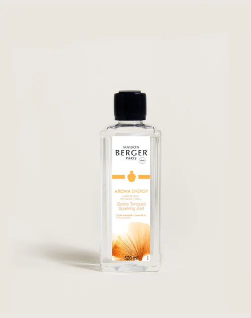 Maison Berger - Katalitikus Lámpa Utántöltő 500ml - Aroma Energy-Ragyogó Életkedv