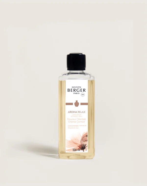 Maison Berger - Katalitikus Lámpa Utántöltő 500ml - Aroma Relax-Keleti Kényelem