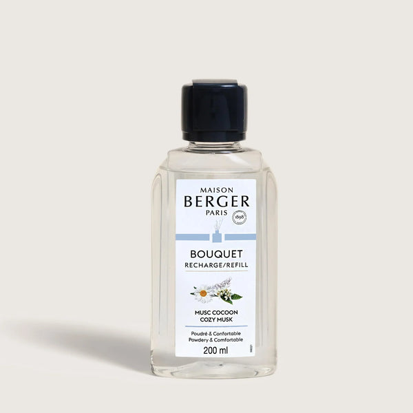 Maison Berger - Pálcás Diffúzor Utántöltő 200ml - Cozy Musk