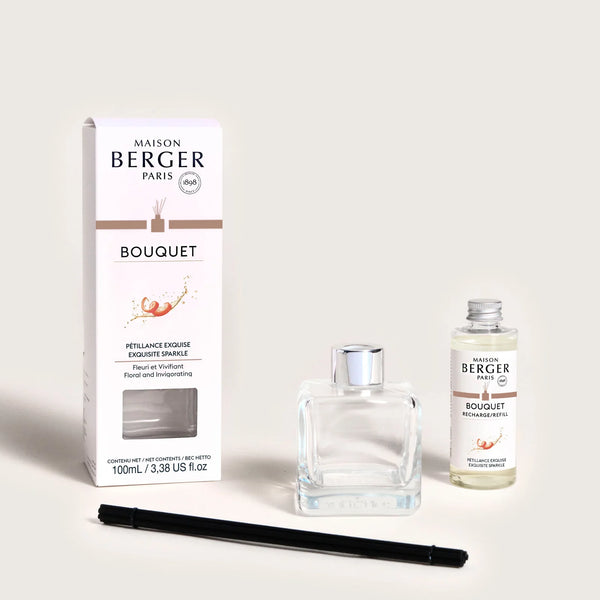 Maison Berger - Pálcás Diffúzor Cube 125ml - Gyümölcsös Ragyogás