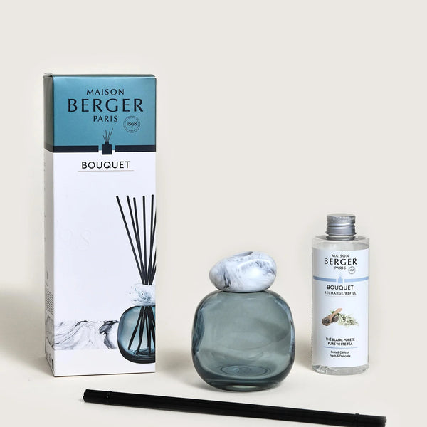 Maison Berger - Thé Blanc Pureté & Minéral Bleu 180ml | Pálcás Diffúzor