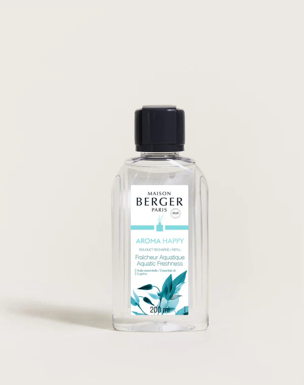 Maison Berger - Pálcás Diffúzor Utántöltő 200ml - Aroma Happy-Üde Frissesség