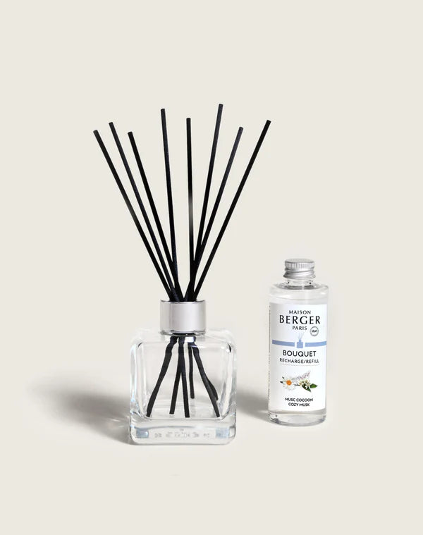 Maison Berger - Cozy Musk | Pálcás Diffúzor | Cube | 100ml