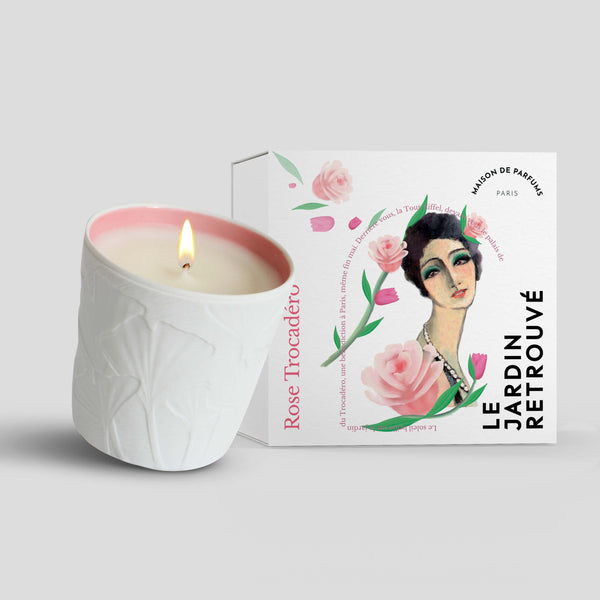 Le Jardin Retrouvé - Gyertya Rose Trocadéro 190 gr