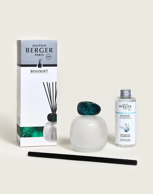 Maison Berger - Mineral Givré & Blue Seduction 180ml | Pálcás Diffúzor